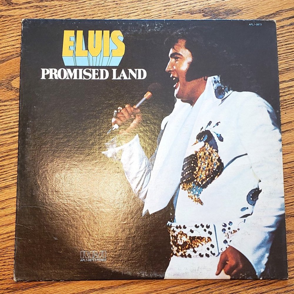 Elvis Presley Promised Land UK Vinyl LP Album Record APL1-0873 RCA